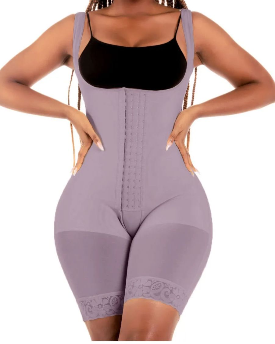 Bum Lift Tummy Control Shapewear Mid Thigh Faja-Curvy-Faja