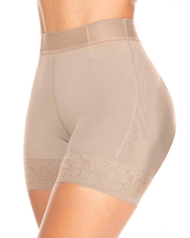 Hip Lift Shorts Tummy Control Panty Lifter No Trace for Women-Curvy-Faja