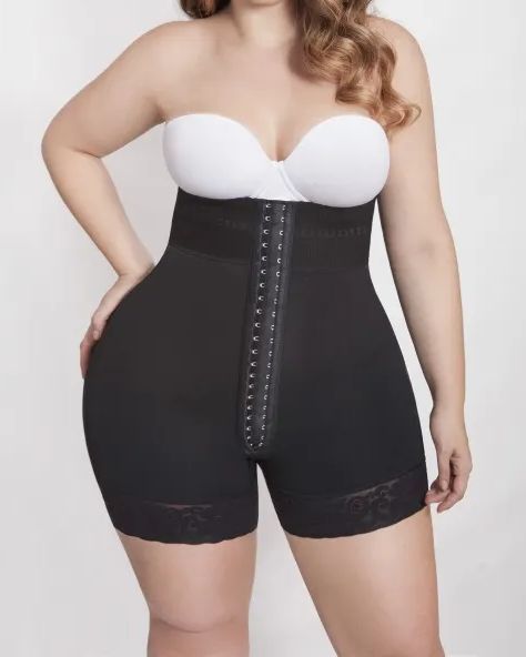 Butt Lifter High Waist Shapewear Shorts           -Curvy-Faja
