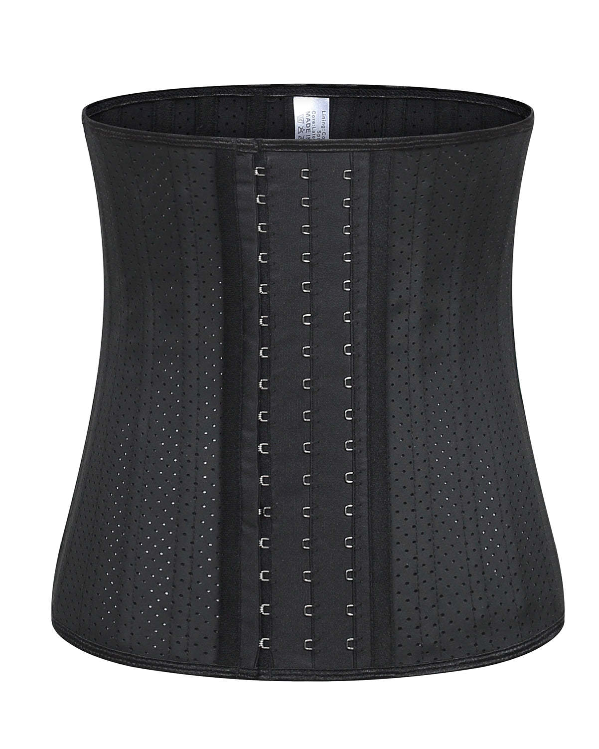 Corset Latex Buckle Waist Corset Belt LATEX Rubber Straps Corset-Curvy-Faja