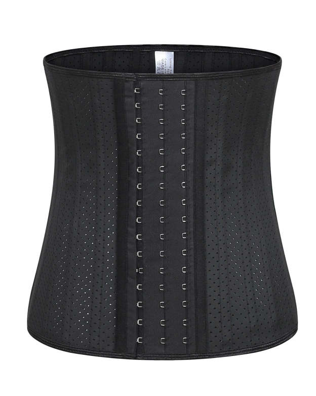 Corset Latex Buckle Waist Corset Belt LATEX Rubber Straps Corset-Curvy-Faja