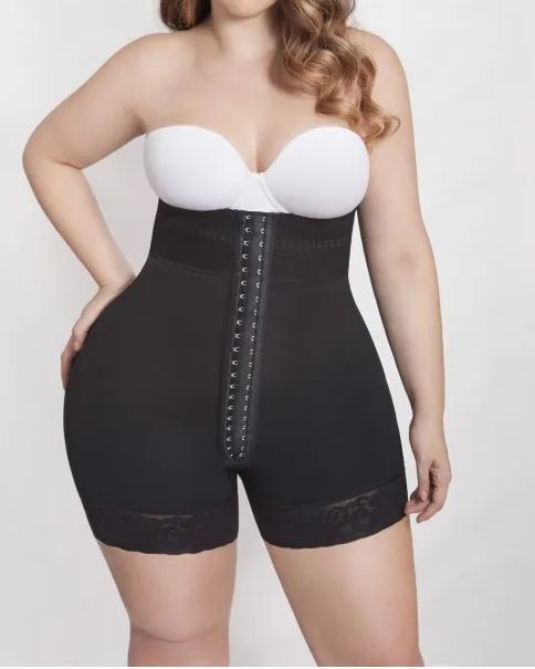 Butt Lifter High Waist Shapewear Shorts           -Curvy-Faja
