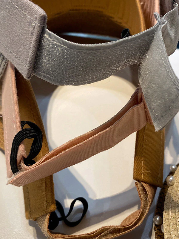 Vacation Beach Beaded Beach Empty Top Sun Hat-Curvy-Faja