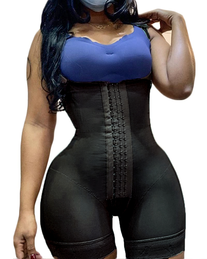 Sculpting & Snatched Full Body Shape Wear Open Bust Tummy Control-Curvy-Faja