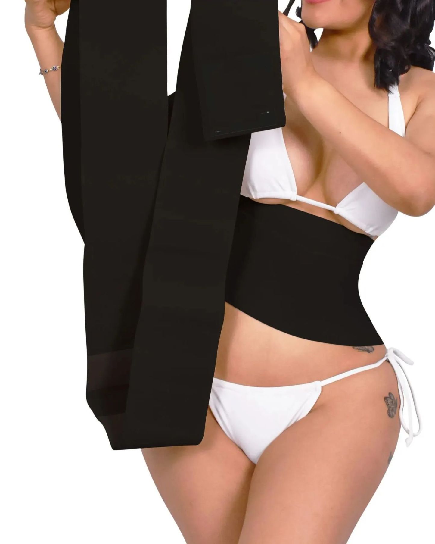 Abdominal Binder Lower Waist Support Belt-Curvy-Faja