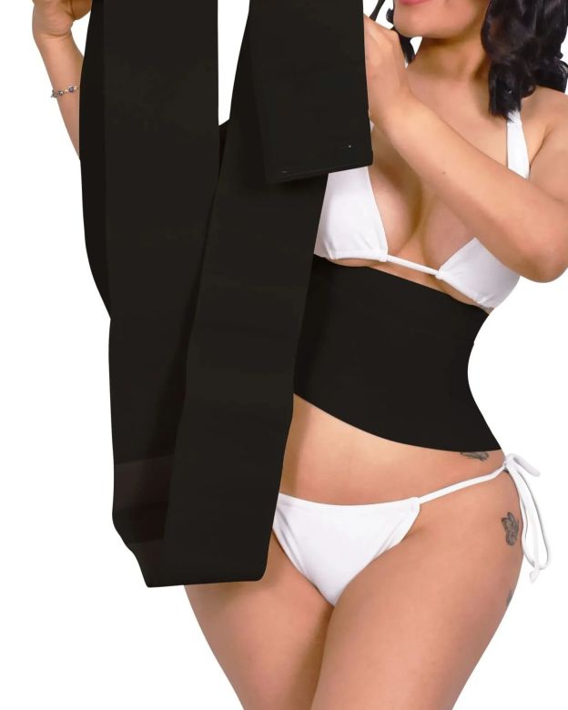 Abdominal Binder Lower Waist Support Belt-Curvy-Faja