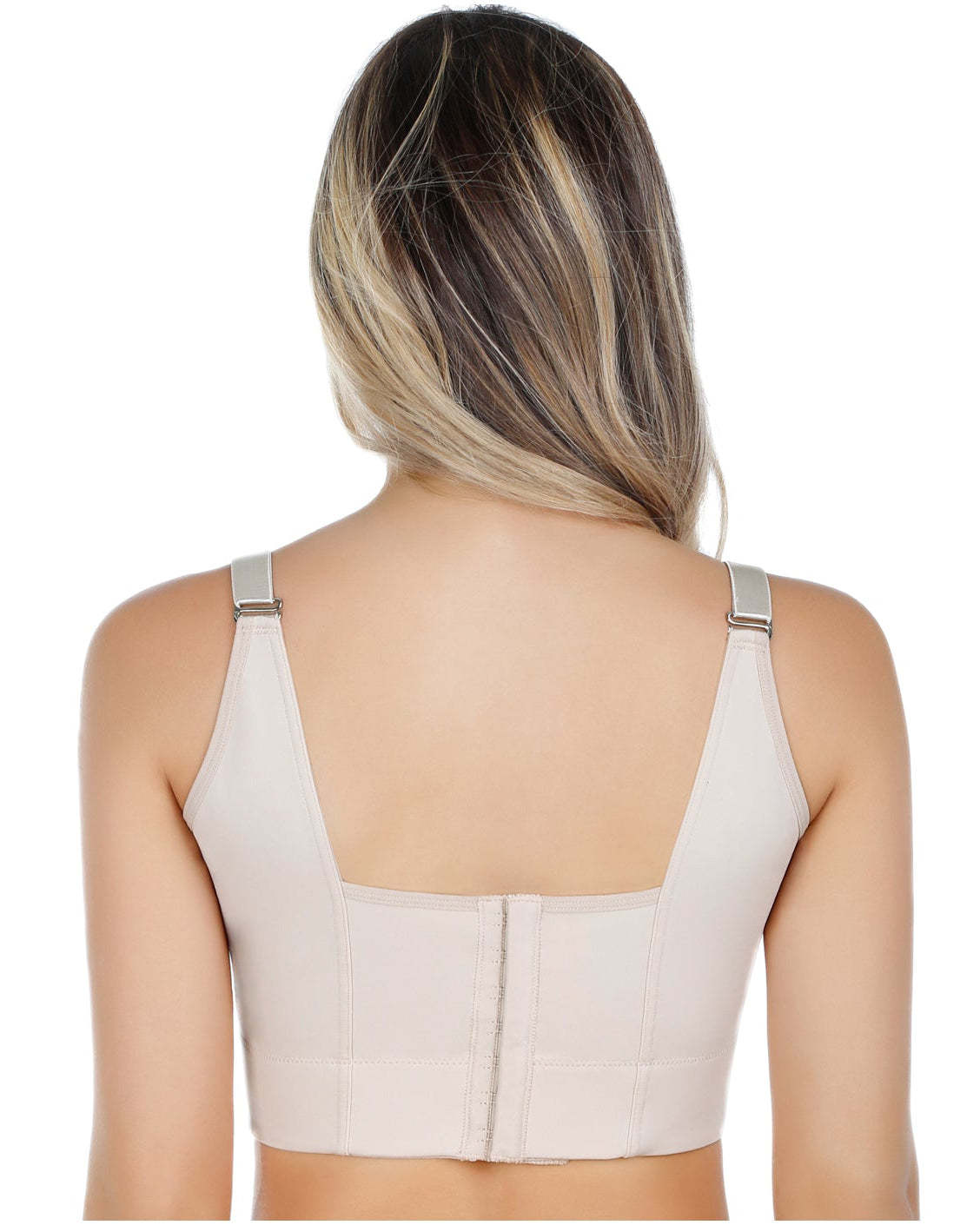 Extra Firm High Compression Full Cup Push Up Bra-Curvy-Faja