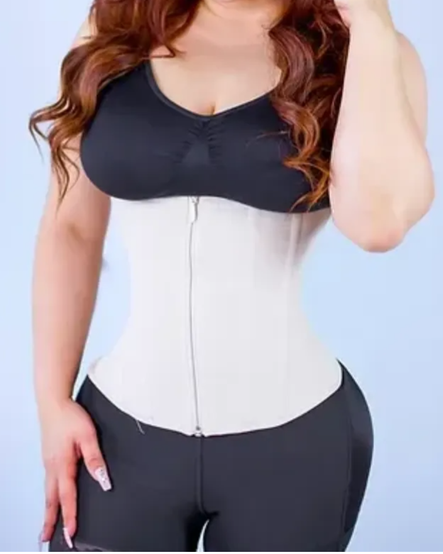 Think Pink Waist Trainer -Curvy-Faja