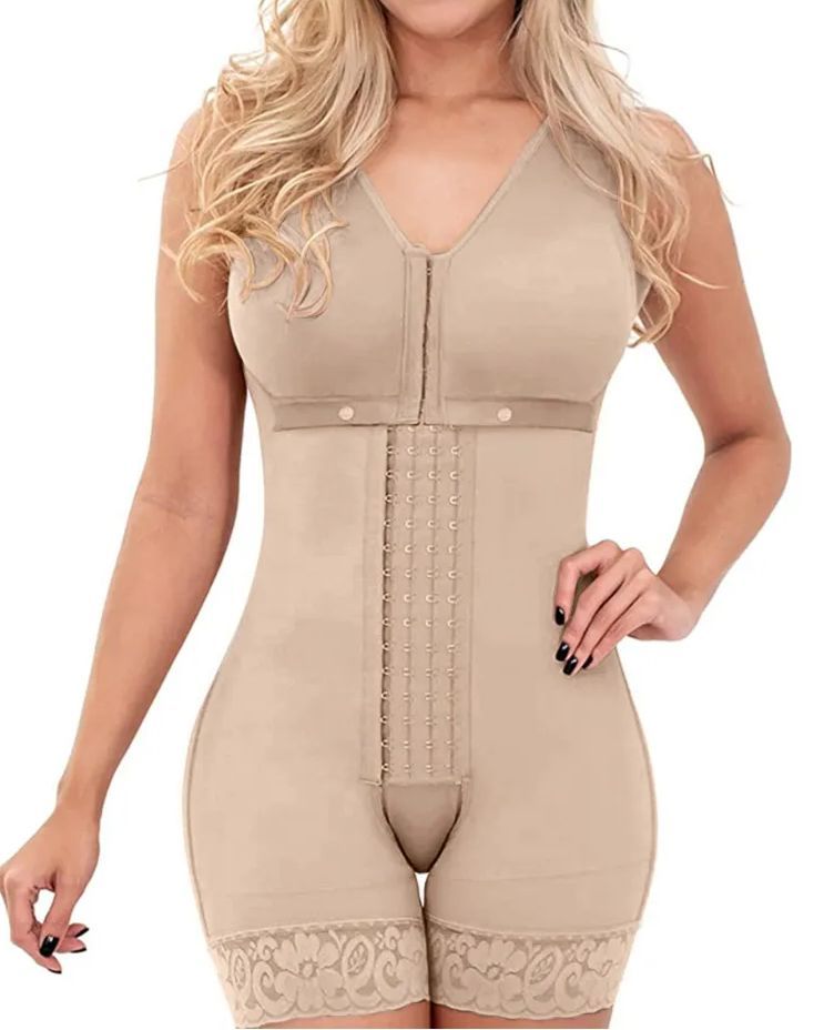 Compress Shapewear For Women Hook And Eye Closure Adjustable Breast Support 