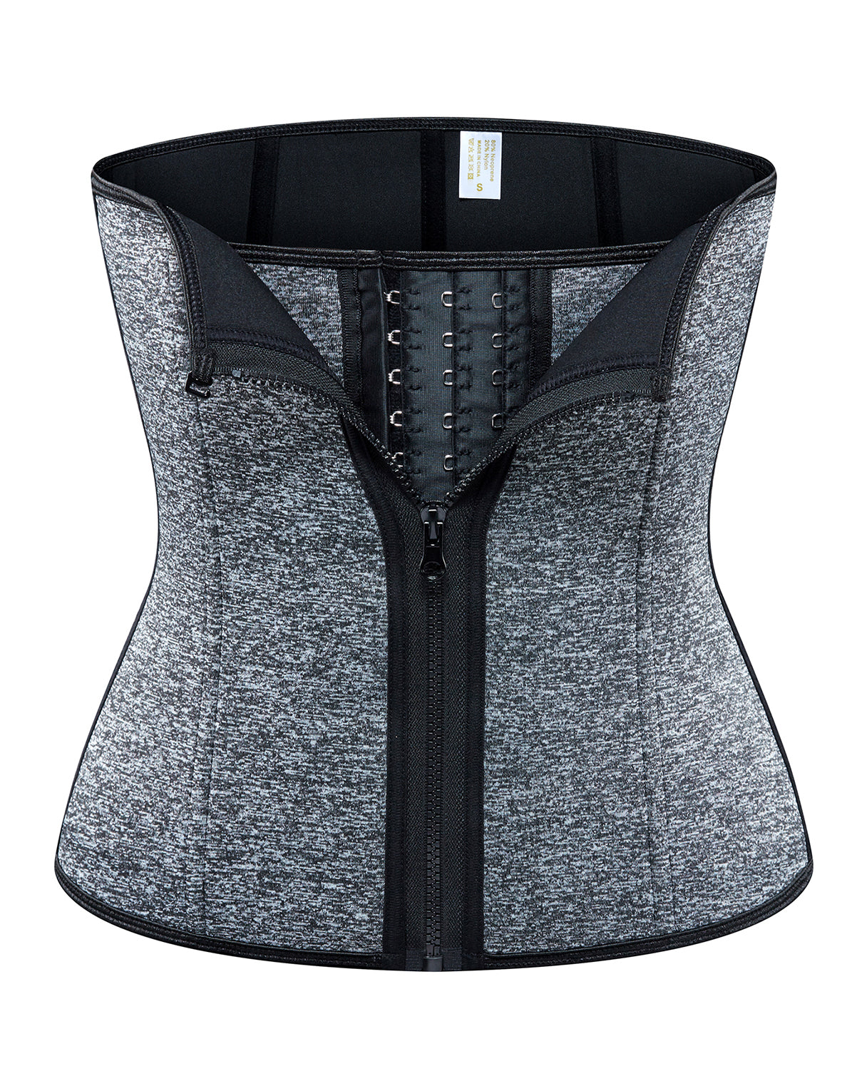 Neoprene Zip Girdle Belly Corset-Curvy-Faja