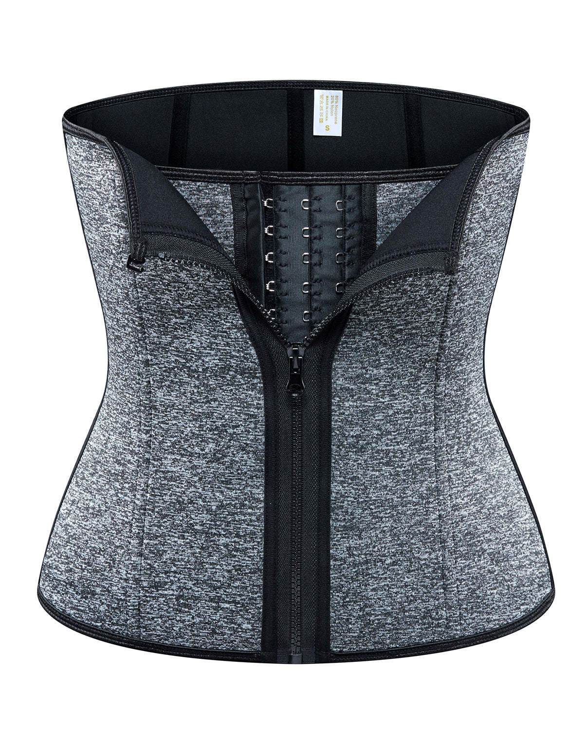 Neoprene Zip Girdle Belly Corset-Curvy-Faja