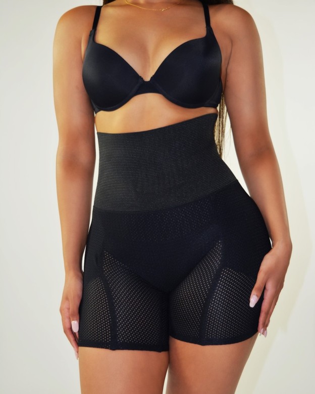 Butt Lifting Butt Lifting Pants Air Hole Shapewear High Waist Fake Butt-Curvy-Faja