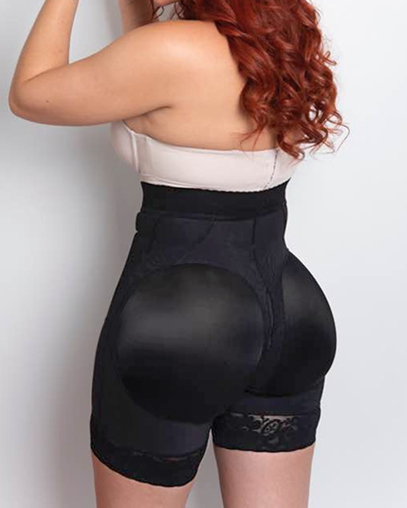 Girdles Guitar Curves,  High Waist Butt Pads Seamless Hip Enhancer Shorts-Curvy-Faja