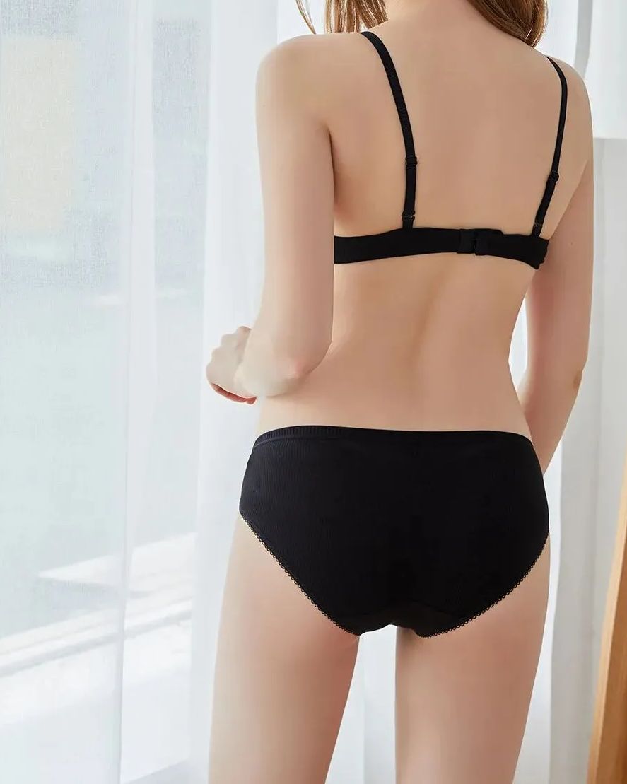U-shapsummer New No Steel Ring Thin Suit Modal Cotton Underwear-Curvy-Faja