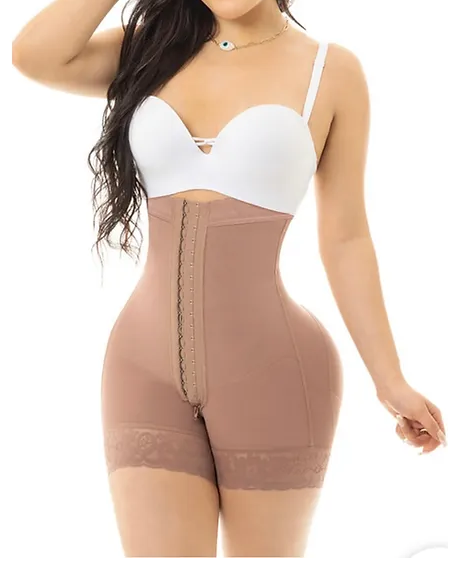 Detachable Strap Shapewear Shorts