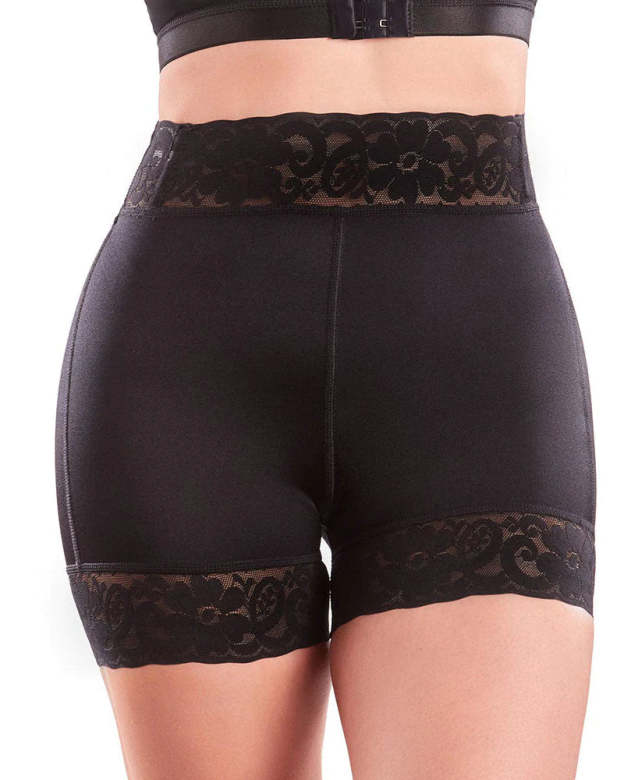 Medium Compression Sculpting Lift Shorts-Curvy-Faja