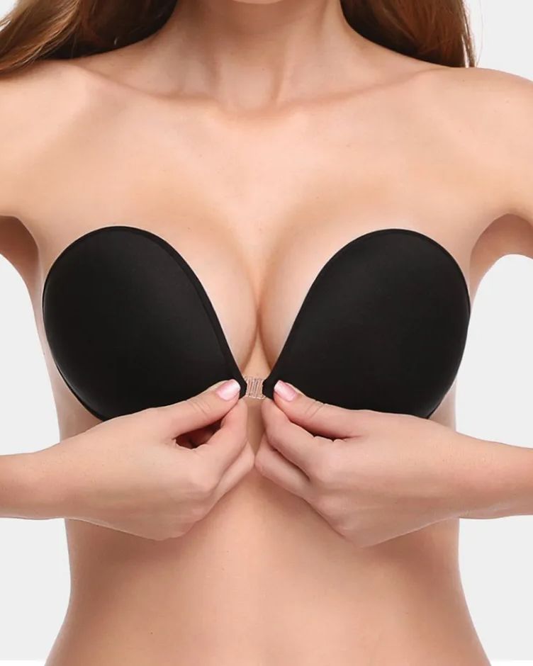 Adhesive Push-up Reusable Self Silicone Bra