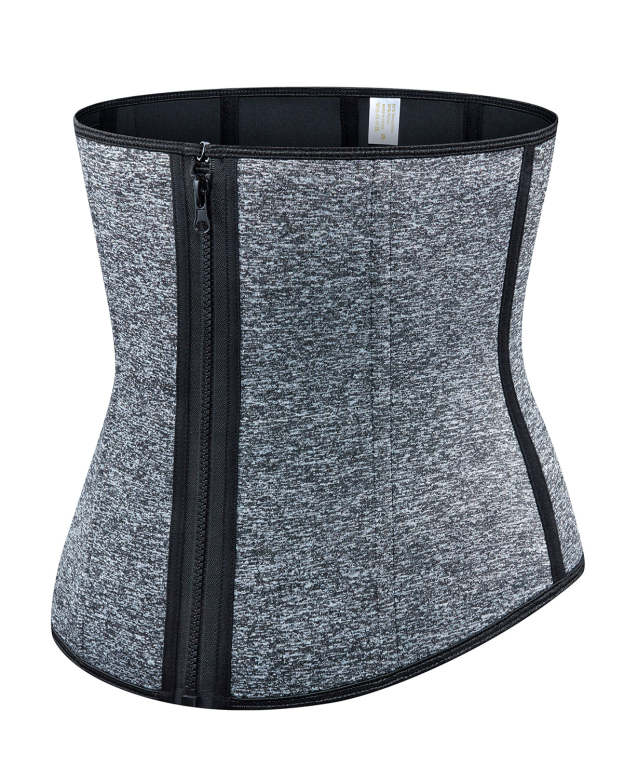 Neoprene Zip Girdle Belly Corset-Curvy-Faja