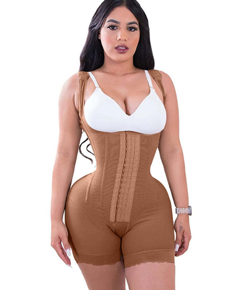 Tummycon Vixen Compression Suit belt attached