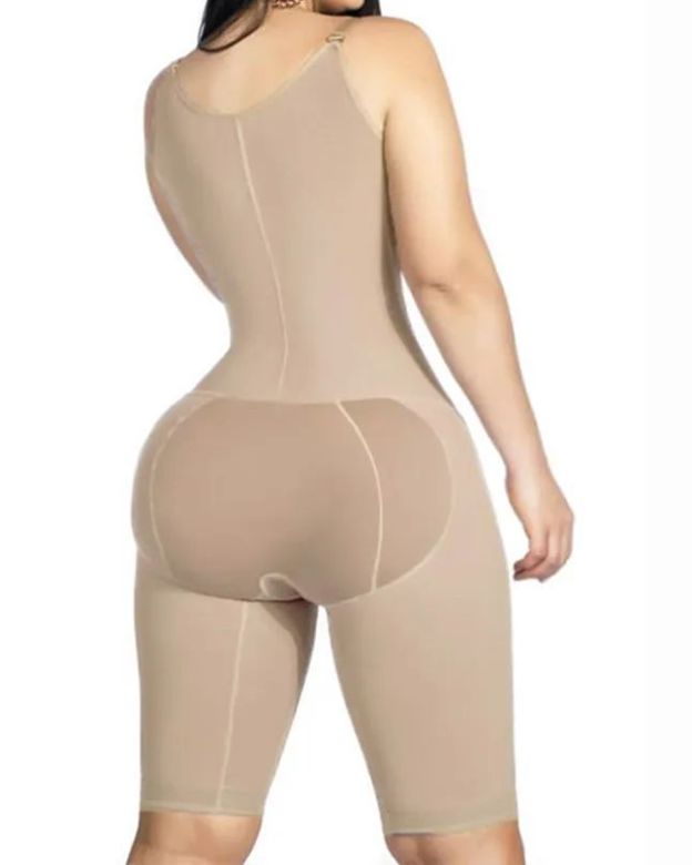 Postpartum Recovery Compression Garment  Side Zipper Tummy Control Shapewear Slimming Fajas-Curvy-Faja