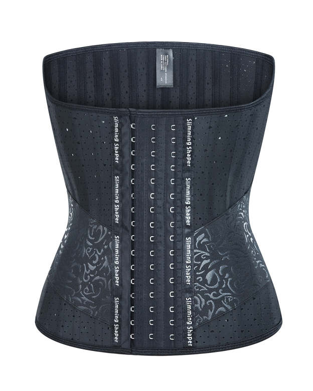 Patterned Multi-air Ventilated Adjustable 25 Steel Girdle-Curvy-Faja