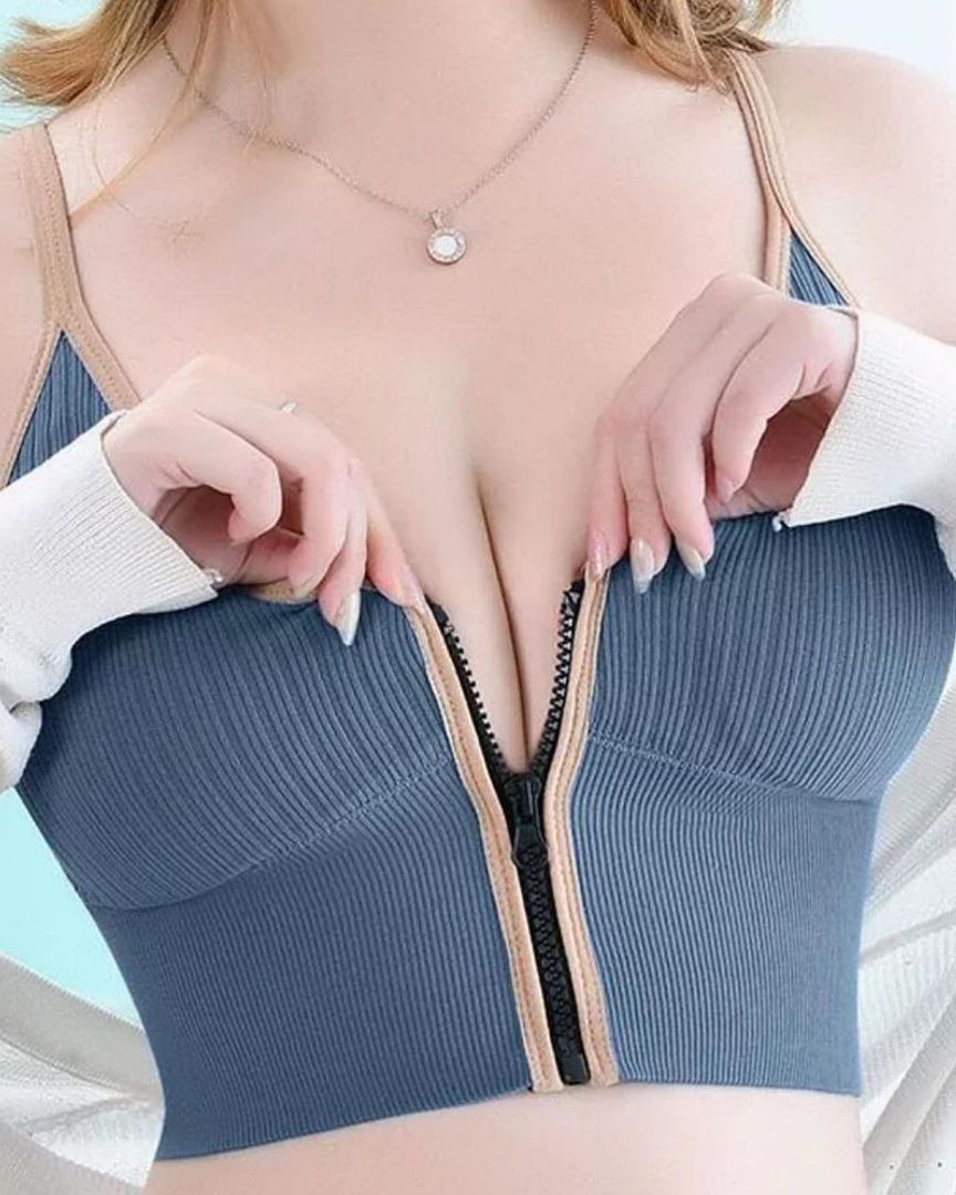 Sexy Push Up Breast Sports Bra