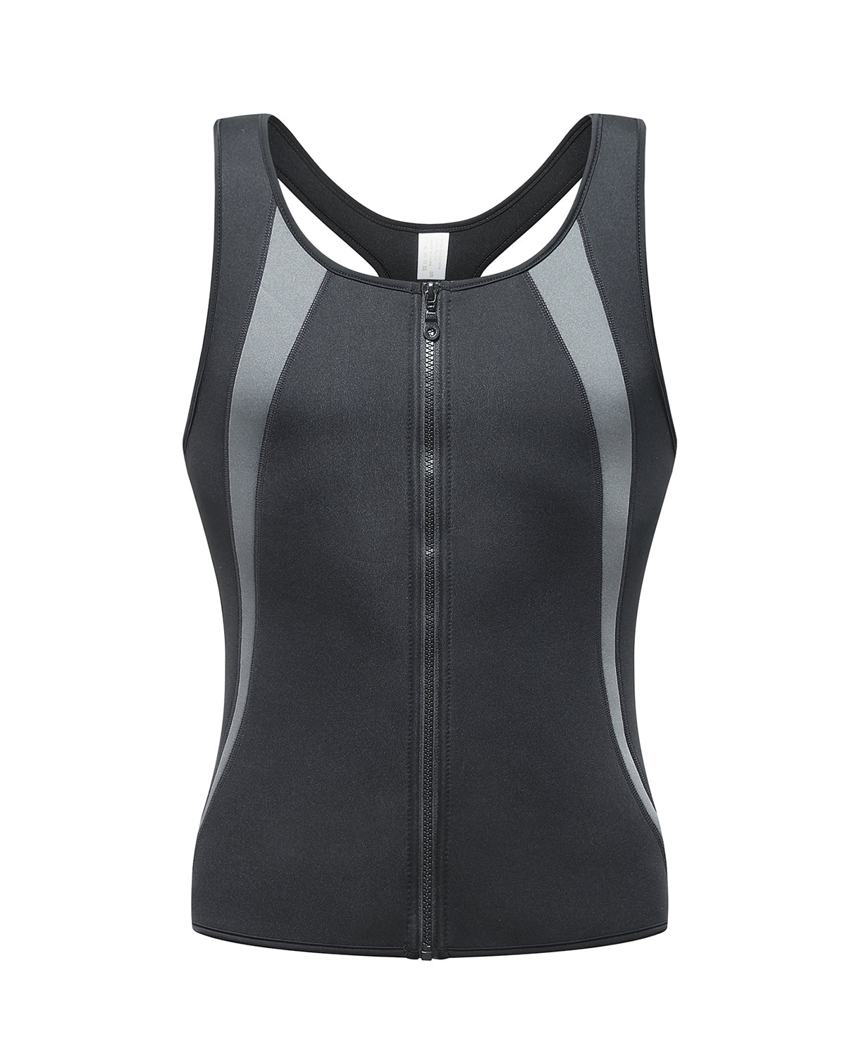 Mens Hot Shaper Tank Top Sweat Sauna Suit Waist Trainer Slimming Tummy Control Workout Exercise Vest for Weight Loss-curvy-faja