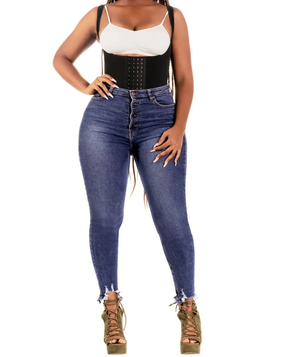 Bum Lift Tummy Control Shapewear Mid Thigh Faja-Curvy-Faja