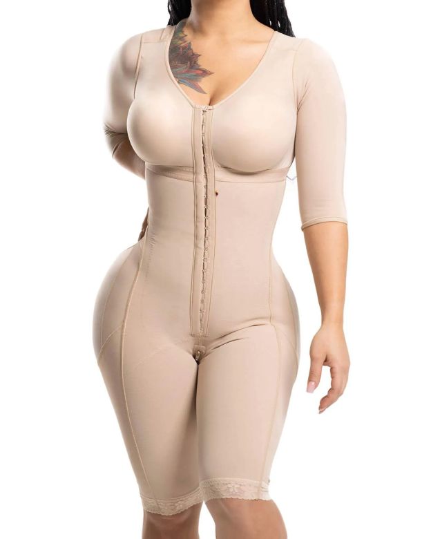 Full Body Post-Surgery Fajas Tummy Control Shapewear-Curvy-Faja