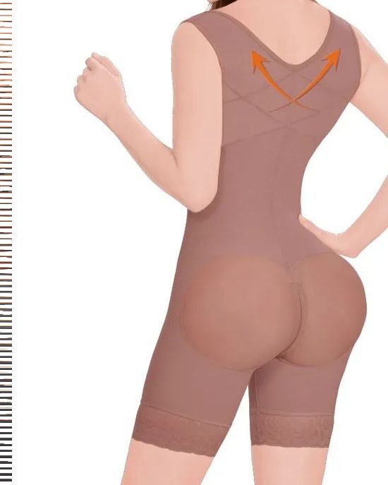 Open Bust Body Shaper Girdles-Curvy-Faja