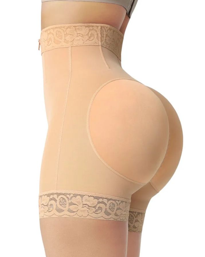 Short Lifts Buttocks With Tummy Control-Curvy-Faja