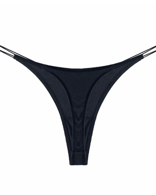 Female Breathable Double Strapes One-piece Thong-Curvy-Faja
