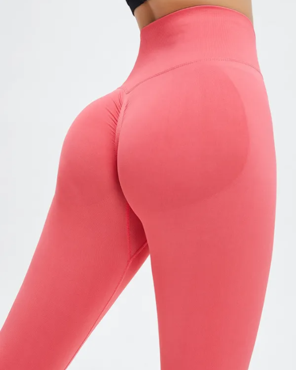Female High Waist Elastic Quick Dry Tight Yoga Leggings-Curvy-Faja