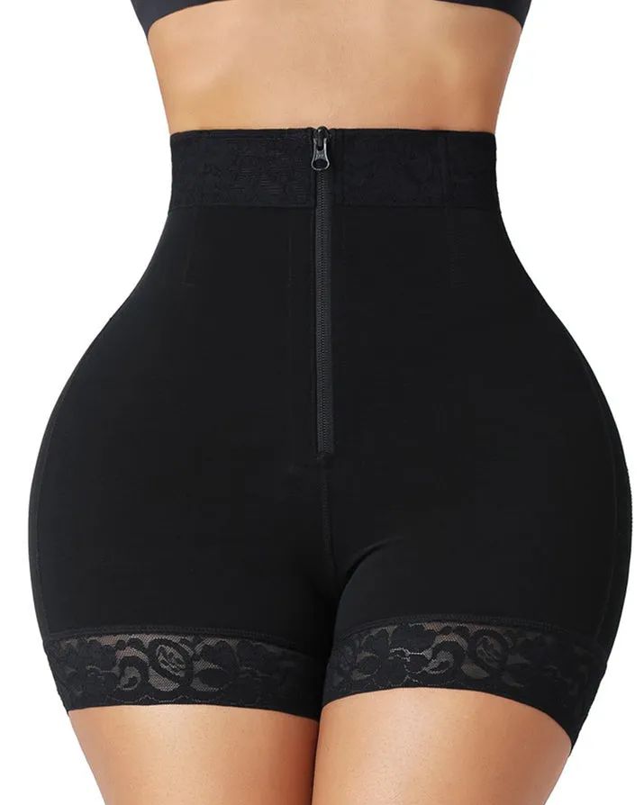 Short Lifts Buttocks With Tummy Control-curvy-faja