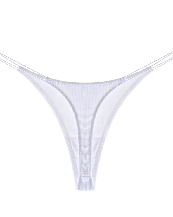 Female Breathable Double Strapes One-piece Thong-Curvy-Faja