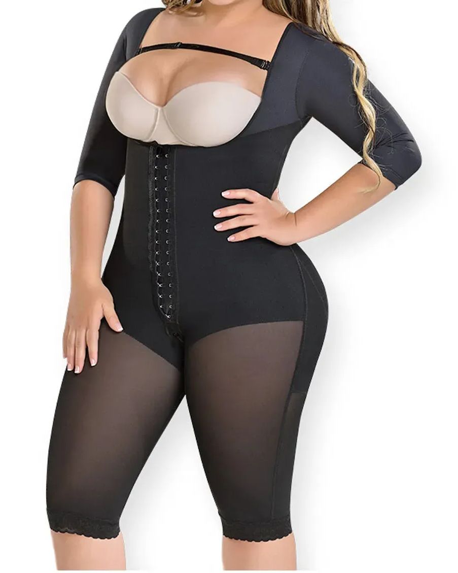 Full Body Shapewear Bodysuit for Women-Curvy-Faja