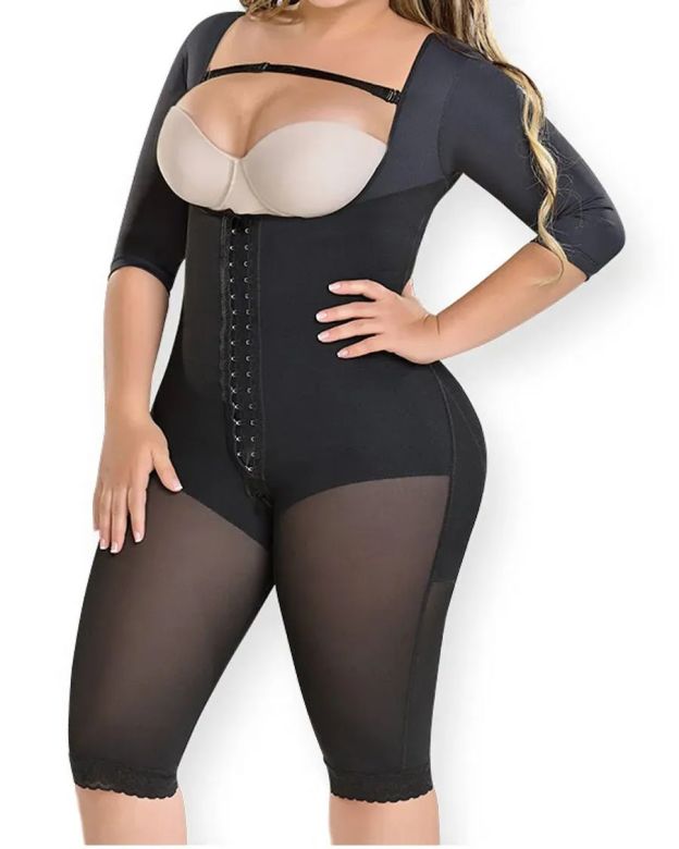 Full Body Shapewear Bodysuit for Women-Curvy-Faja