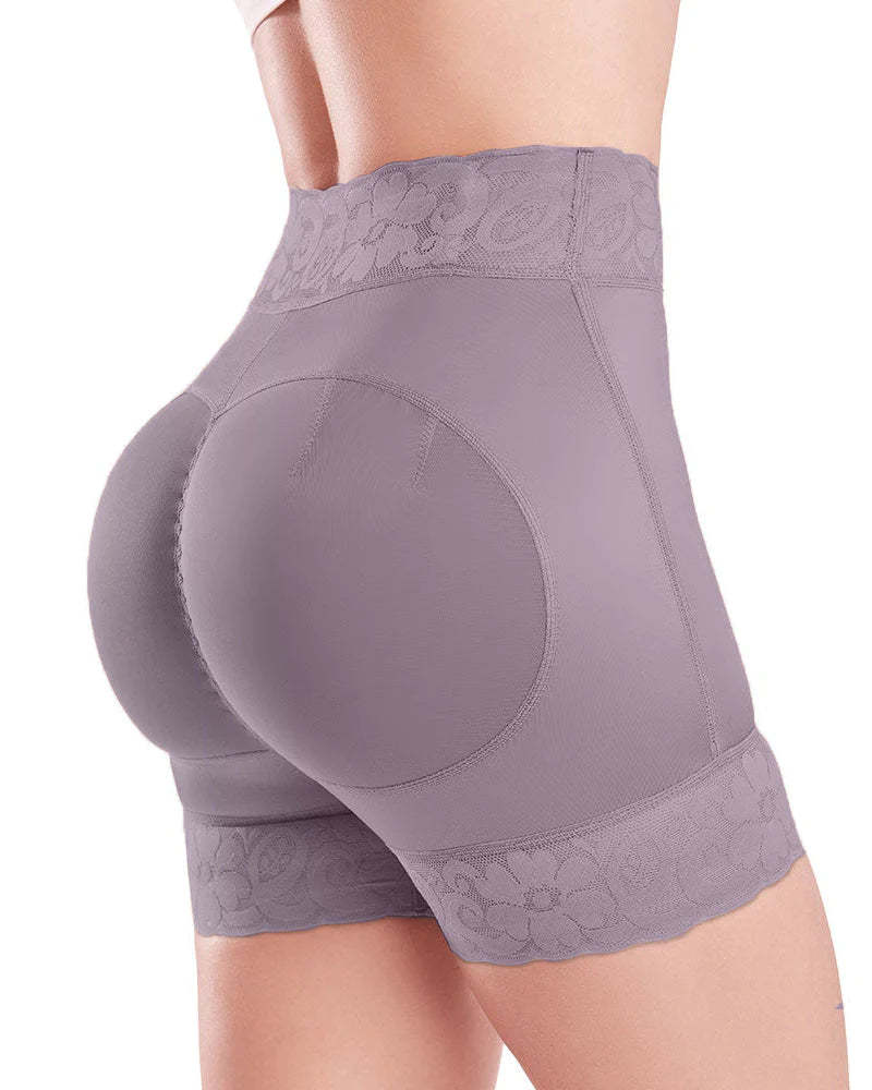 Medium Compression Sculpting Lift Shorts-Curvy-Faja
