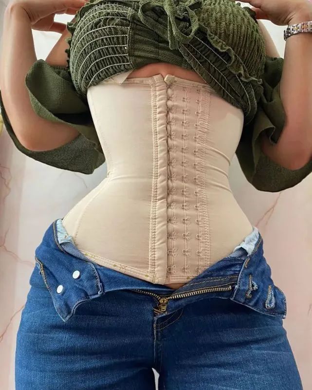High Compression Waist Trainer Tummy Control Hourglass Figure Cincher 