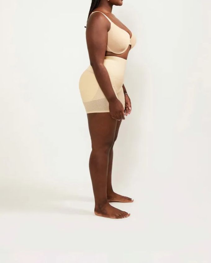 Butt Lifting Butt Lifting Pants Air Hole Shapewear High Waist Fake Butt-Curvy-Faja