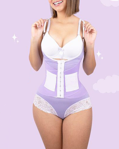 Thin Strap Tummy Control Shape Bodysuit