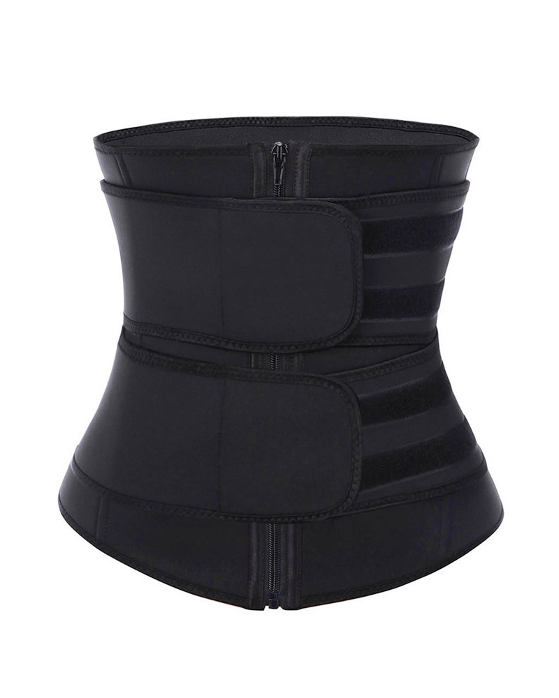 Neoprene Sauna Waist Trainer Corset Sweat Belt for Women Weight Loss Compression Trimmer Workout Fitness-Curvy-Faja