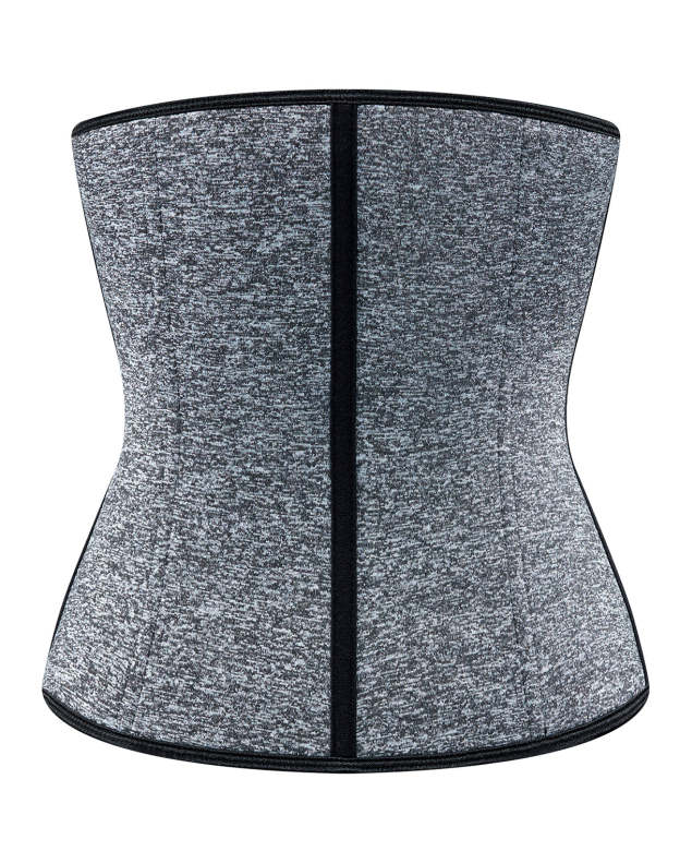 Neoprene Zip Girdle Belly Corset-Curvy-Faja