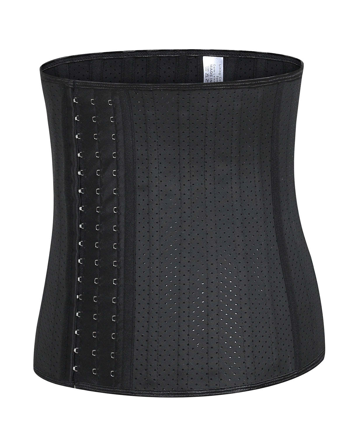 Corset Latex Buckle Waist Corset Belt LATEX Rubber Straps Corset-Curvy-Faja