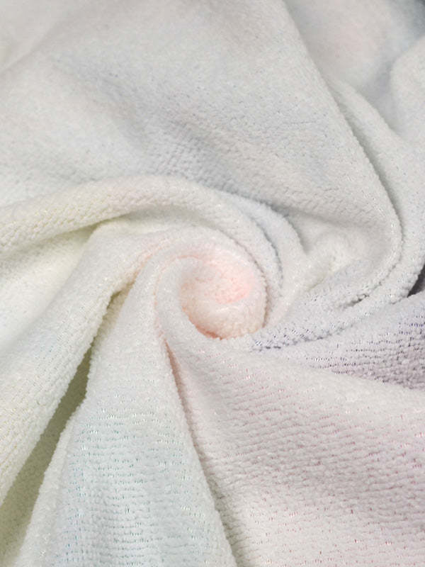 Leaves Print Round Shape Tasseled Beanch Mat-Curvy-Faja