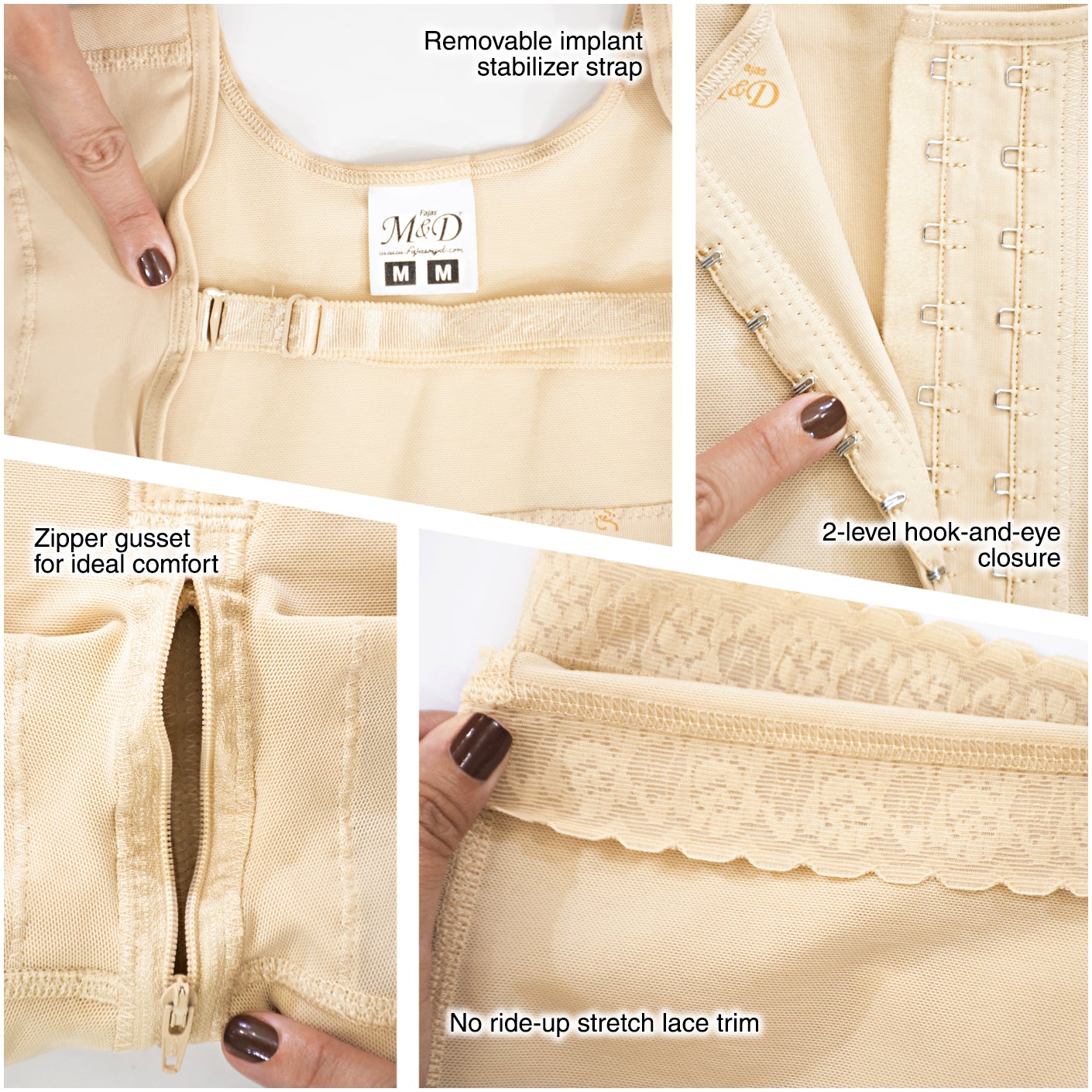 Full Body Shapewear Bodysuit for Women-Curvy-Faja