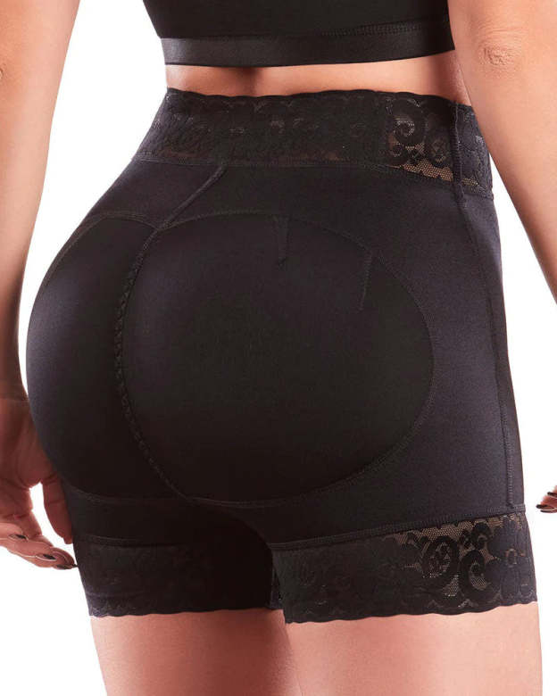 Medium Compression Sculpting Lift Shorts-Curvy-Faja