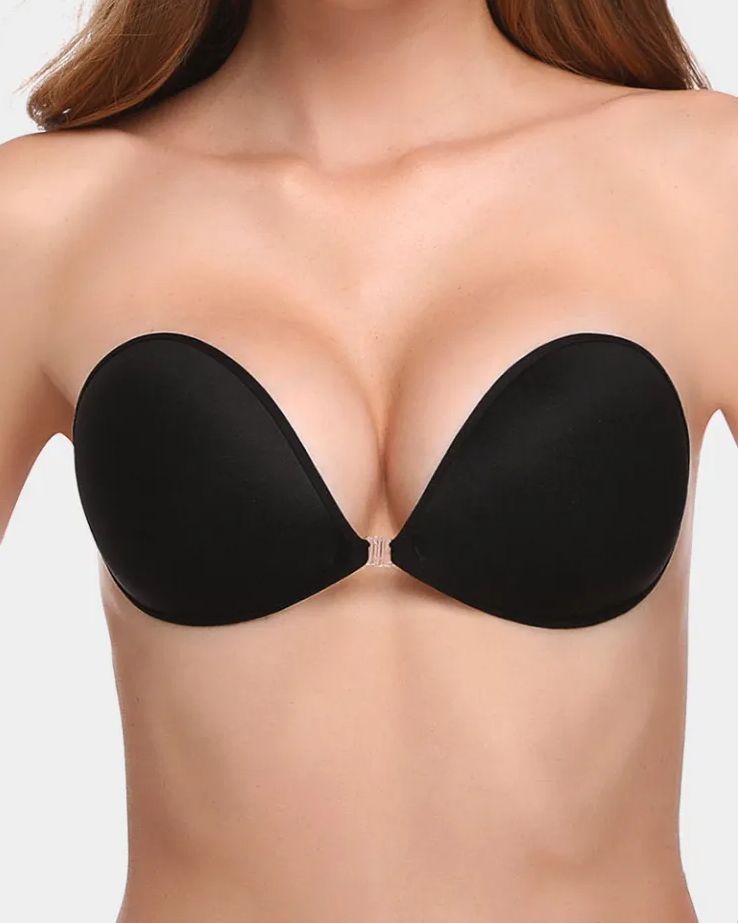 Adhesive Push-up Reusable Self Silicone Bra