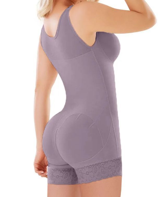 Women's Chest Sleeveless Bodysuit-Curvy-Faja