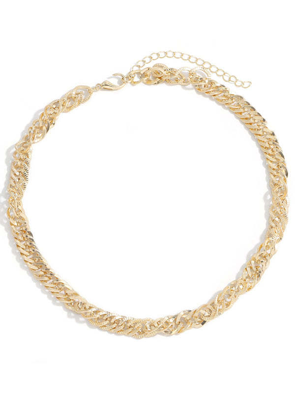 Bohemian Style Turquoise Retro Temperament Beaded Multilayer Necklace-Curvy-Faja